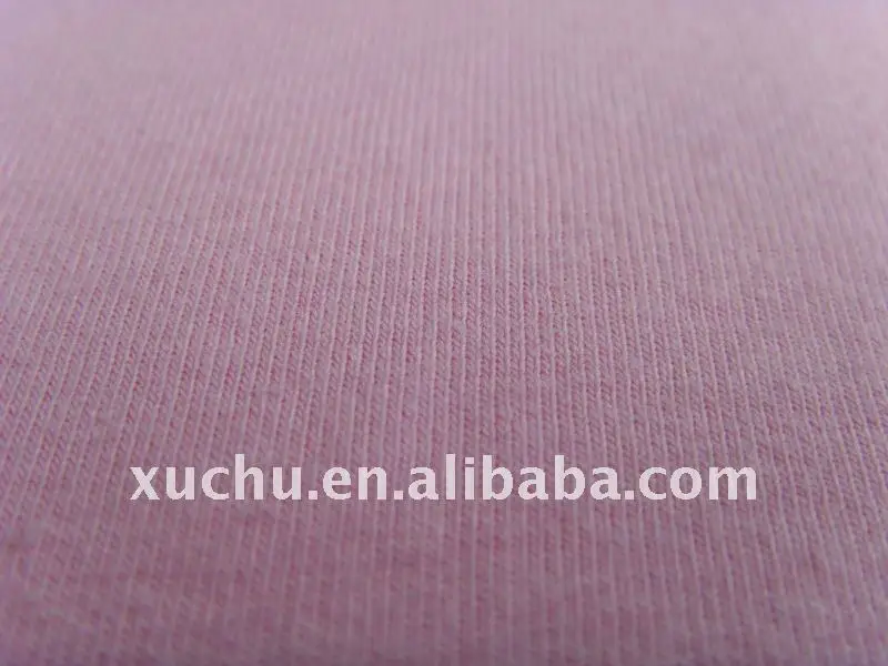 
solid single jersey 95 cotton 5 spandex fabric 