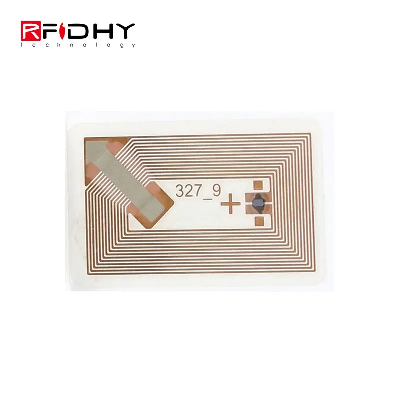 Прозрачная прямоугольная наклейка N-TAG 213 12x20 мм NFC Мидас-180