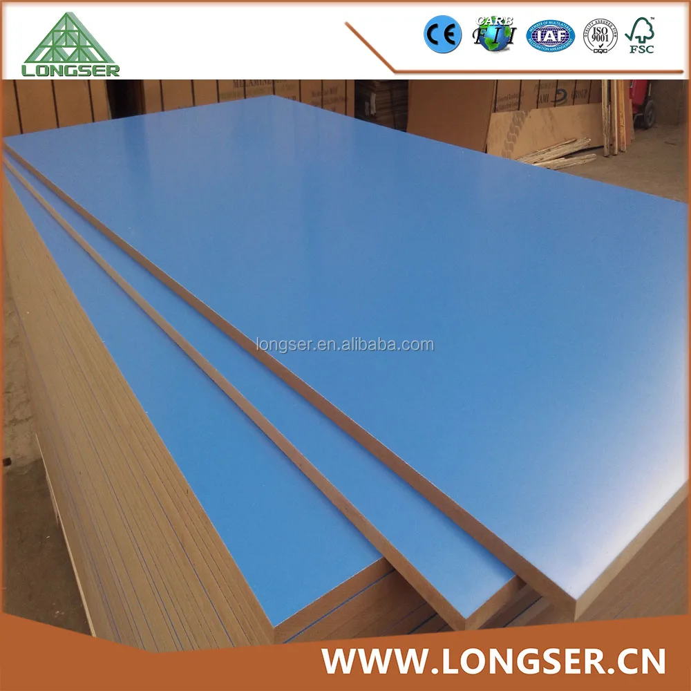  МДФ с черным меламиновым покрытием 8 мм