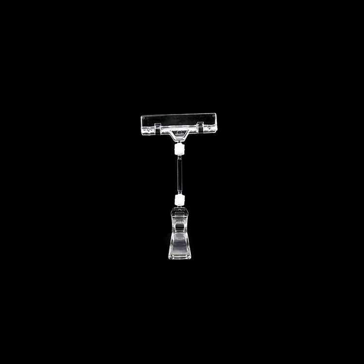Hot-selling Pop Display Transparent Clips For Promotion
