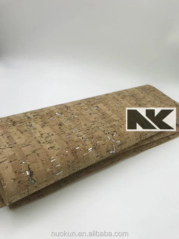 NK Cork Leather with Silver Flecks for bags shoes packing box