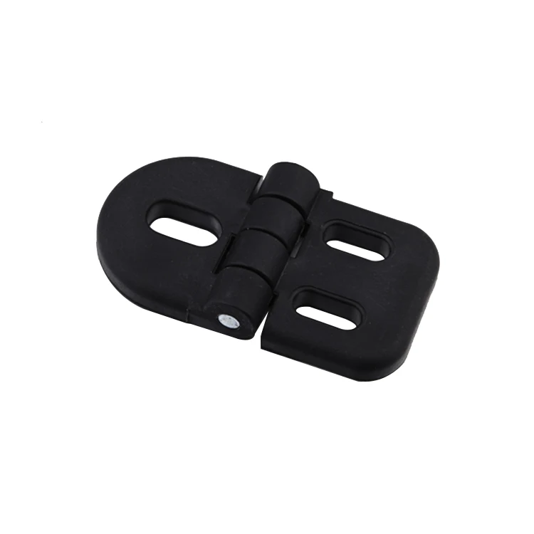 Universal And Detachable Black Nylon Plastic Spring Hinges For Cabinet Door For 4040 Profiles