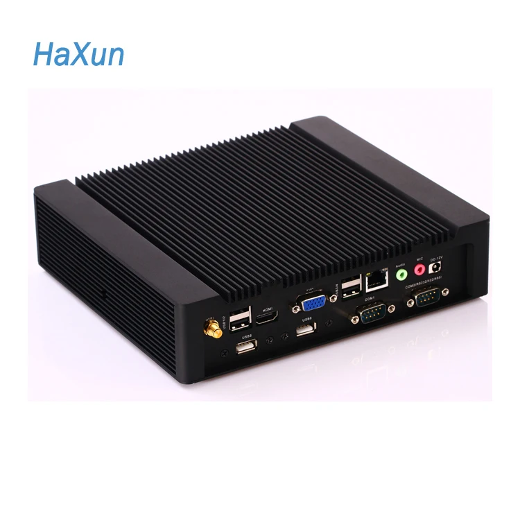
OEM intel mini desktop computer hardware without cpu, barebone computer 12v,6 usb2.0, 5 rs232 
