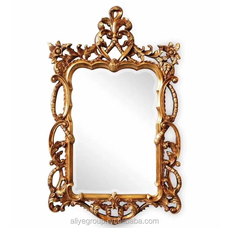 Home Decorating Decorative Wall Mirrors Design Wall Mirror Home Decoration for Salewooden Frame Elegant Luxury Oval European