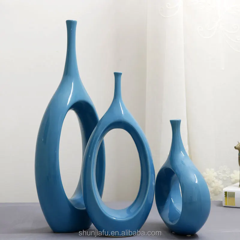 Modern Creative Hollow Design Ceramic Vase