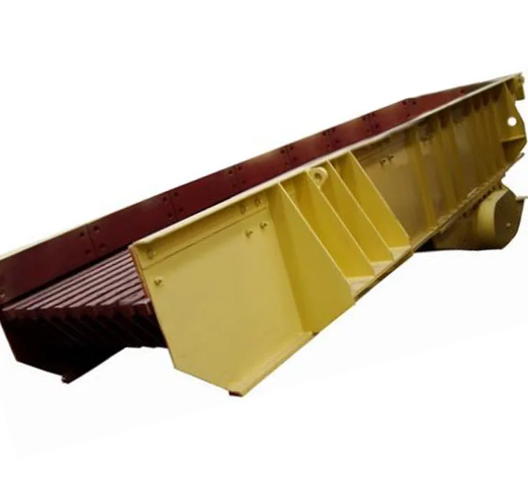 Mining zsw vibrating grizzly screen feeder with electric motor