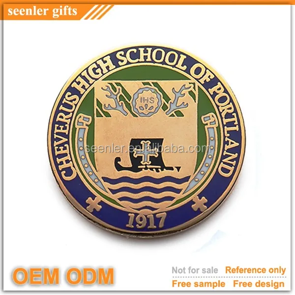 wise owl school graduation soft enamel custom made school pin badge