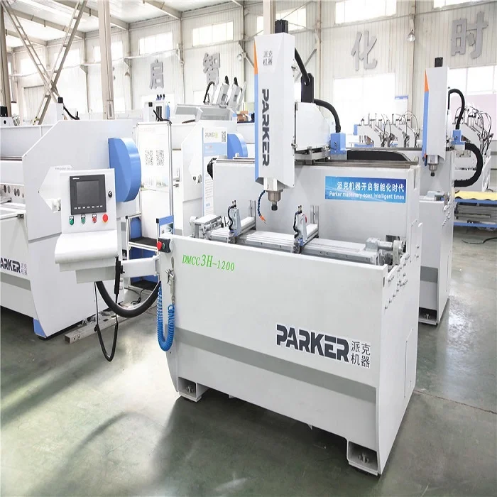 Hinge Hole Combination Aluminum Profile Drilling Milling Machine