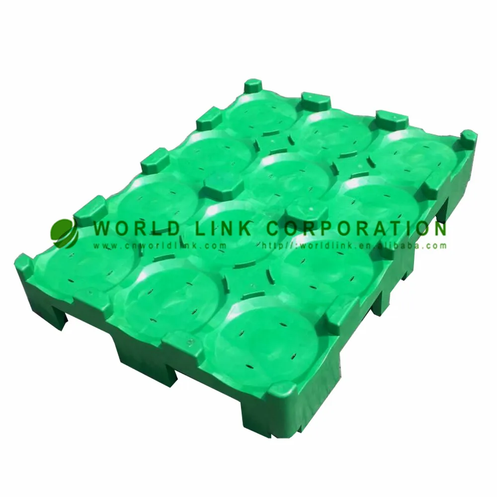 Heavy Duty Stacking Storage Plastic 5 gallon Water Bottle Pallet