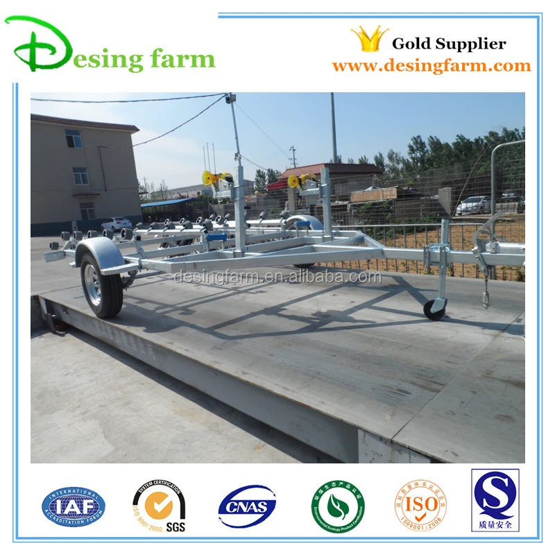 Galvanized rc trucks boat yacht ski jet trailer