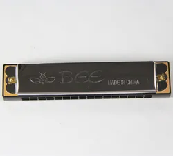 Бренд BEE, 16 отверстий, алюминиевая пластина, нержавеющая сталь, железная крышка, игрушка гармоника