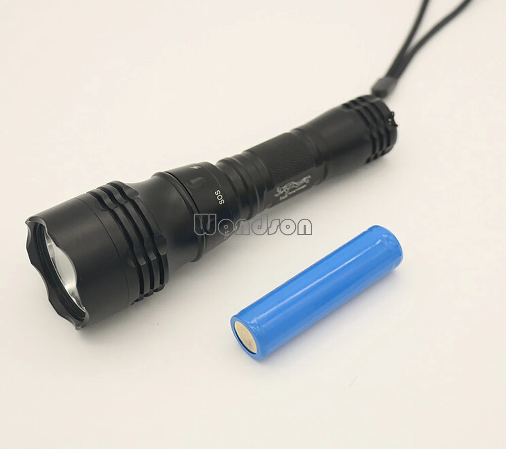 5 Modes LED Professional Submarine Scuba Underwater Light Diving Flash Light