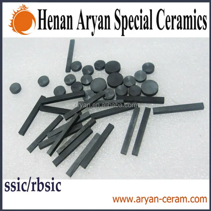 High density&hardness&temperature refractory pressureless sintered silicon carbide plates