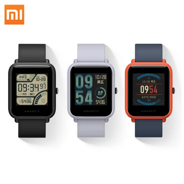 2018 горячие продажи Xiaomi Amazfit бит ip68 Wi-Fi умные часы