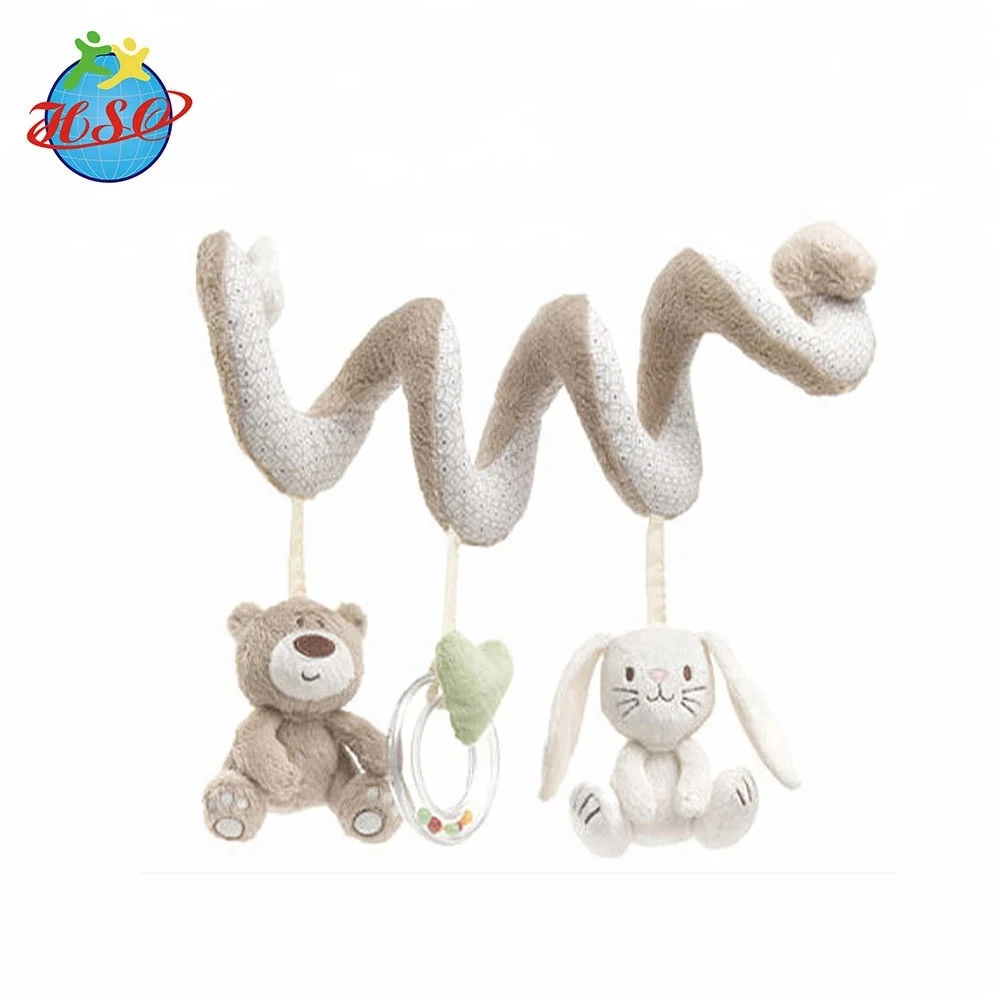 OEM China Toys Factory Supply Baby Stroller Pram Spiral Activity Toy