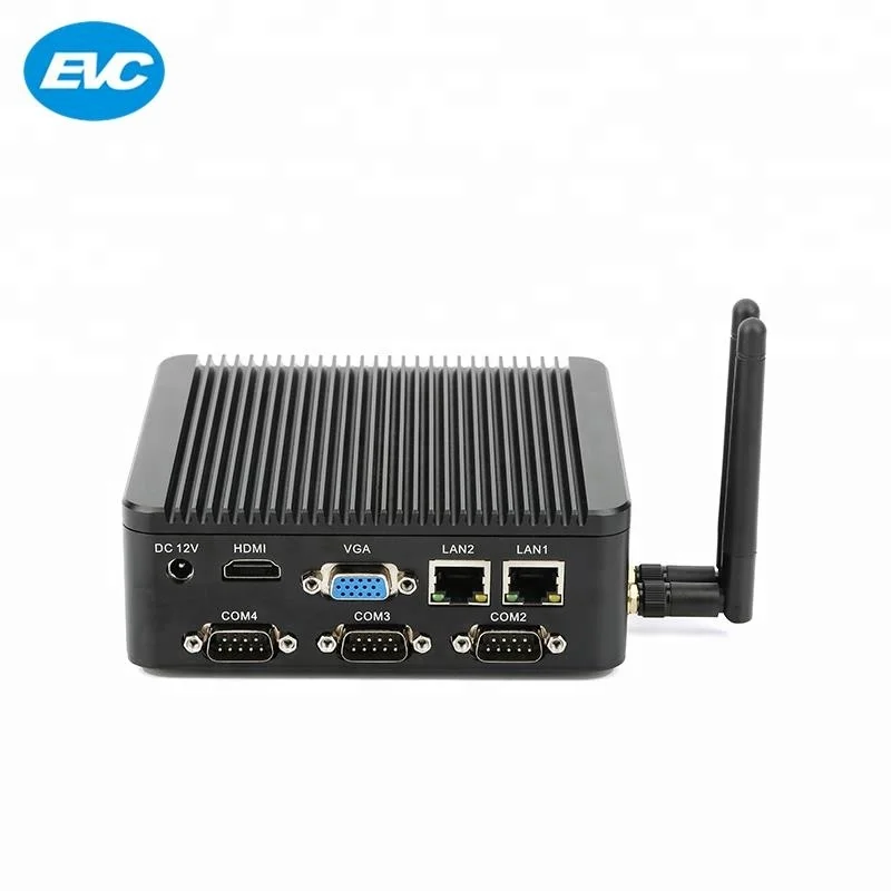 
Fanless industrial mini linux embedded gaming pc 