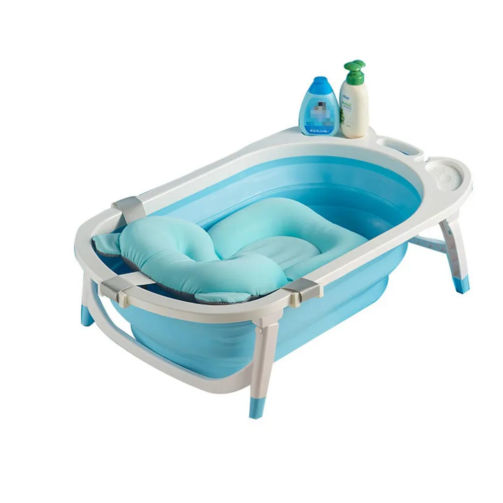 children size portable folding plastic baby bath tub