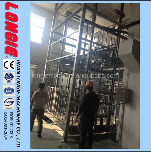 
LISJD4.0-10.5 Used hydraulic cargo elevator 