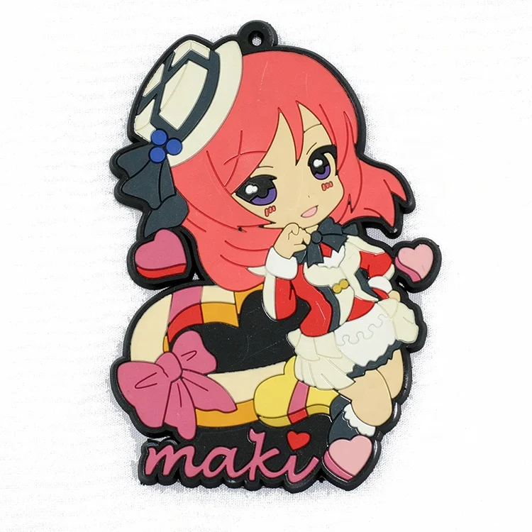 Wholesale special design rubber 3D cute soft pvc custom fridge magnet