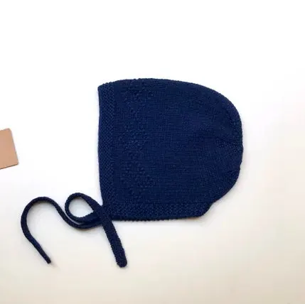 IMF 100% Cashmere Knitted Baby Beanie Hat Baby Gift Photo Props Cashmere Baby Hat