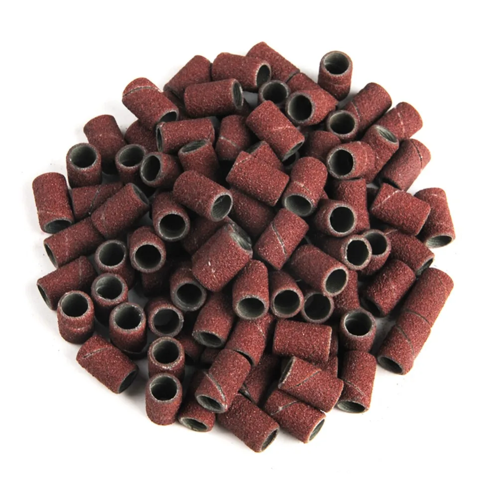 
Sanding Bands nail drill bits for Nail Manicure Pedicure #80 #120 #180 