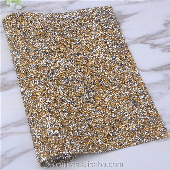 24x40cm crystal silver AB resin rhinestone trim iron on strass mesh sticker Self adhesive rhinestone sheet for Home Shoes decor