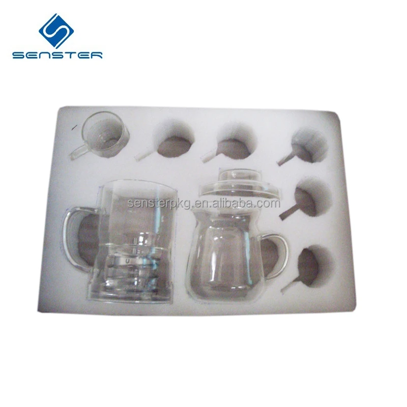 Custom die cut epe foam box packaging epe foam packaging box insert