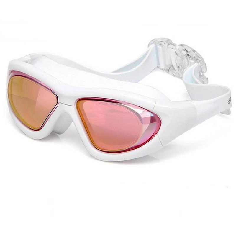 
Sinle swim goggles with case latex free swim goggles swimming goggles anti-fog uv 