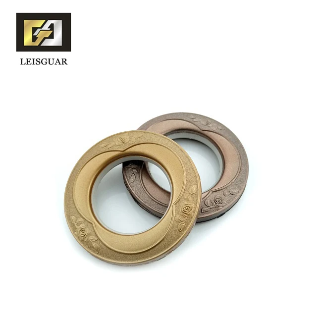 Beautiful Roses Design 75mm Curtain Accessories Curtain Pistons