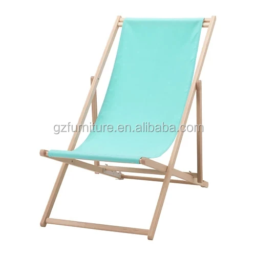 Wooden Folding Rocking Chair with All Weather Sling (Neutral)