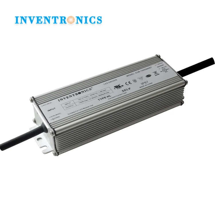 Canada Market EUB 150 Inventronics EUB-150 Series IP67 150W LED Driver AOC Controlador LED