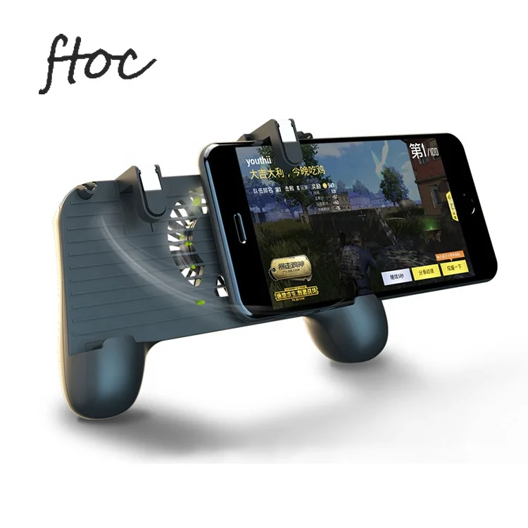 F1 L1R1 Gaming Cooler Fire Button Trigger For  GamePad Joystick Grip Handle Cooling Fan Gamepad with Fan for IOS Android