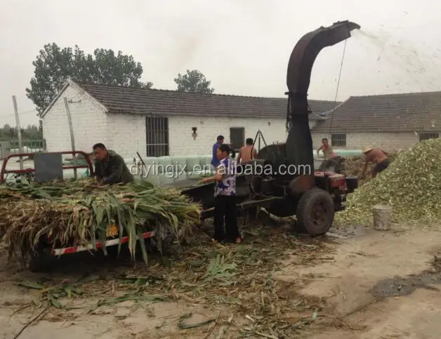 This cutting machine can cut fresh or dry stalk, cotton stalk, corn stalk, straw,all kinds of grass, hay, tobacco, wheat straw and other agriculture in to small pieces with high capacity, easy to operate and working with low noise .