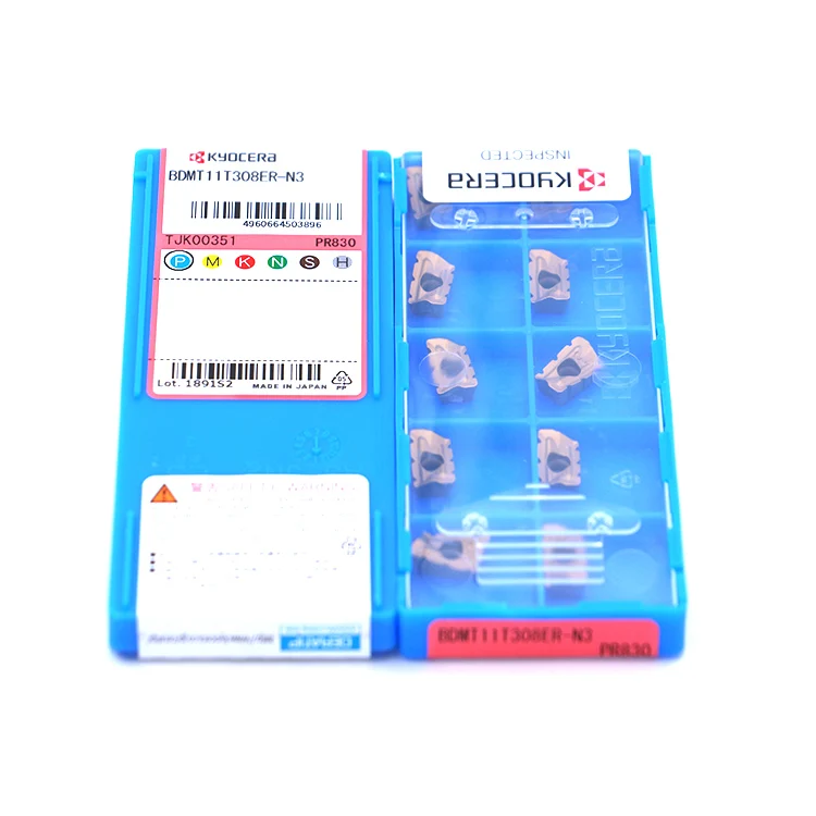BDMT11T308ER-N3 PR830 kyocera carbide inserts tools