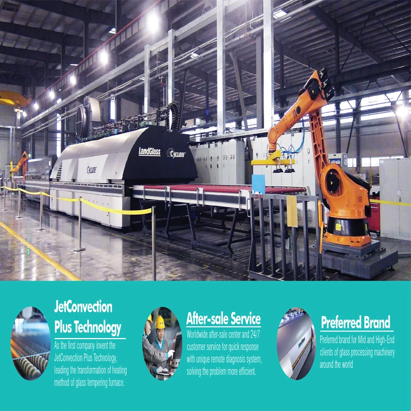 LandGlass Toughened Glass Manufacturing Machinery for Glass Deep Processing Technologies