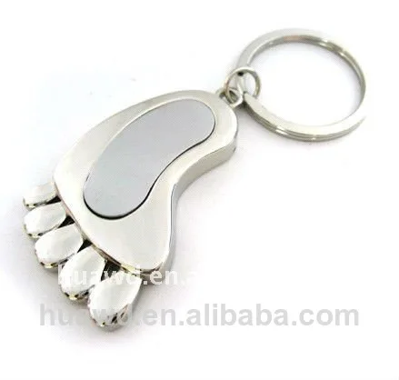 новые металла отпечаток стопы портативный смарт-массаж привод вспышки usb, привод ручки usb палку