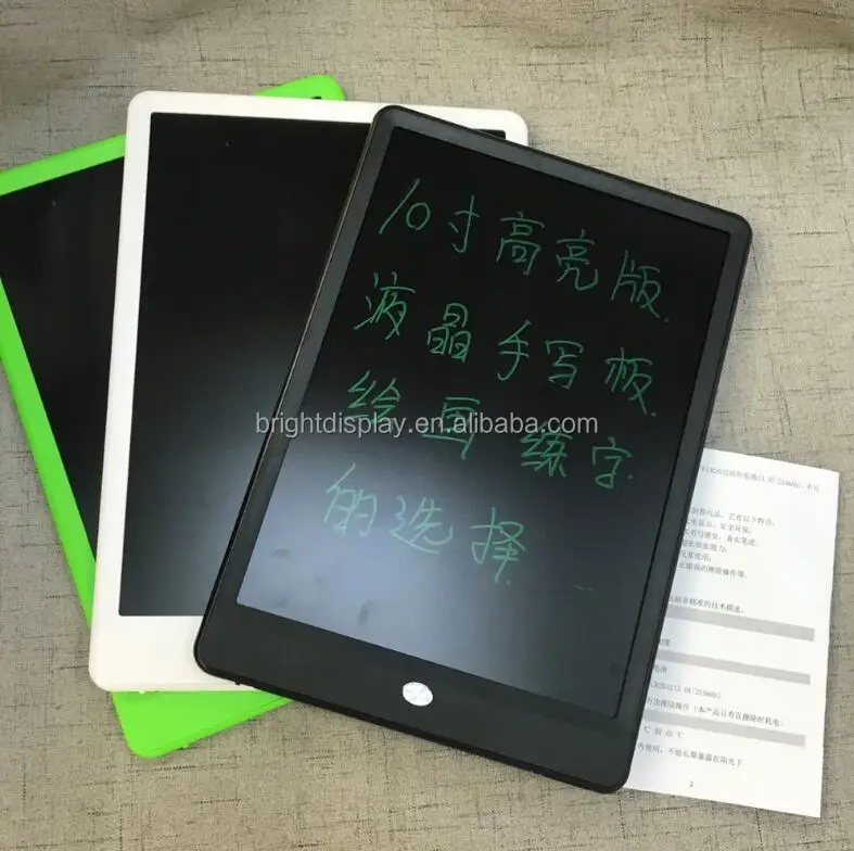 10inches LCD Writing Tablet, LCD Electronic Writing Board Digital Handwriting Pads Drawing Boards with Stylus