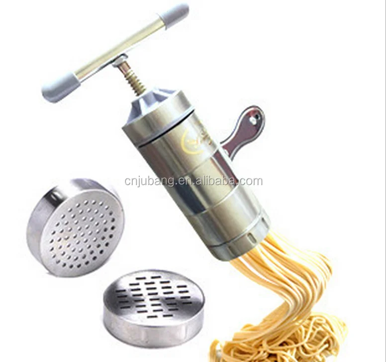 Hot Selling Stainless steel Manual Mini Pasta Maker / Noodle Press Machine / Hand Pasta Noodle Maker