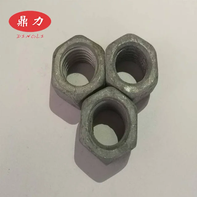 Хорошее качество профессиональная Гайка с шестигранной головкой класса HDG 4 8/6 8/8 8 DIN934 стандартная гайка