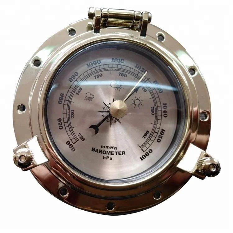 
yacht marine weather station Nautical Barometer 