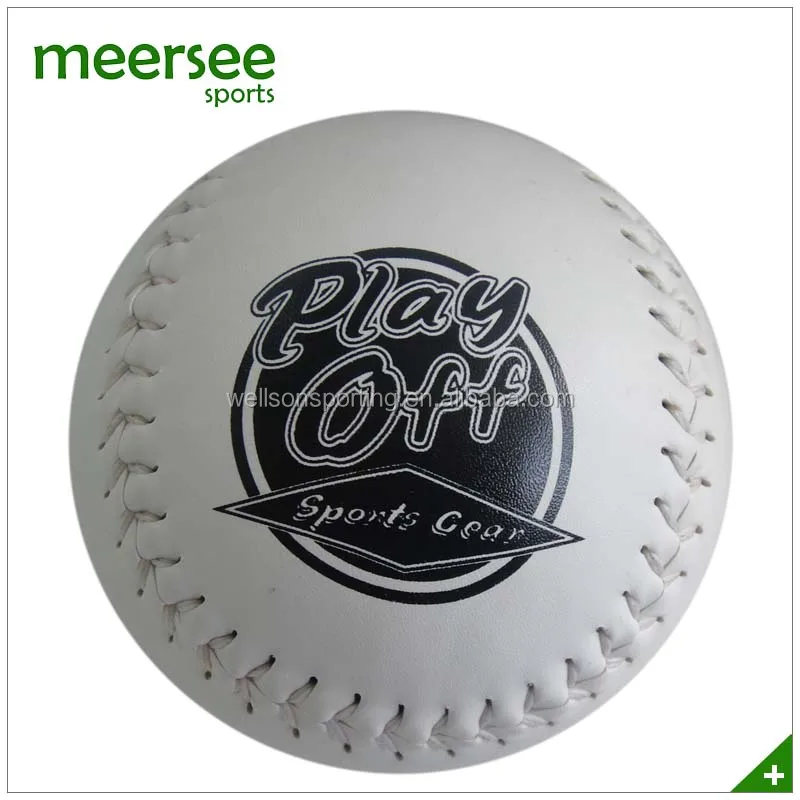 Promotional hand sewn OEM logo printed softball