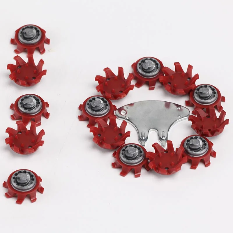 Guiote Wholesale Strongly Stinger Cleats Red Rubber Golf Shoes Cleats Spikes