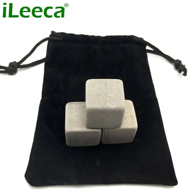 PhilMat 6pcs acier inoxydable roches glacier pierres cube de whisky