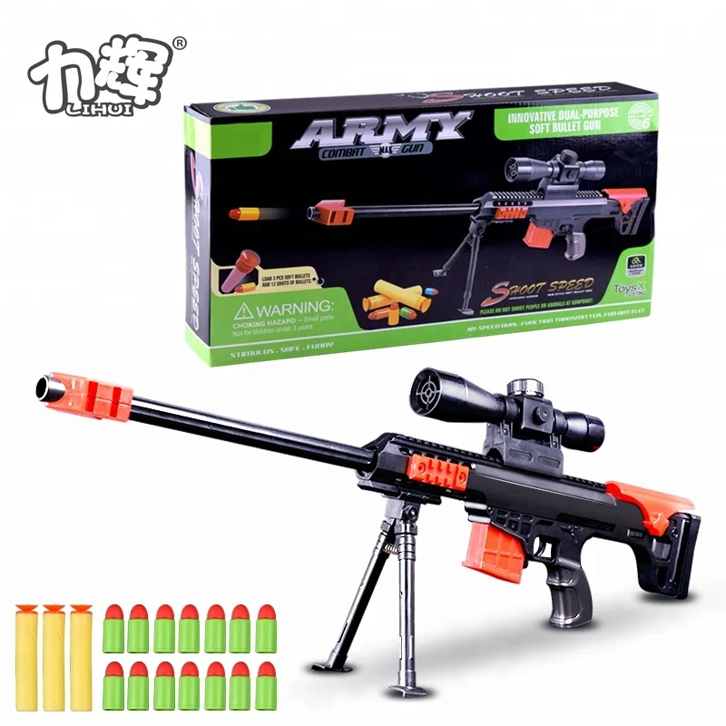 Double USE Electric Absorbent Crystal Bomb Crystal Water Bullet Gun Toy