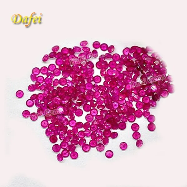 Natural Round Brilliant Cut Myanmar Ruby
