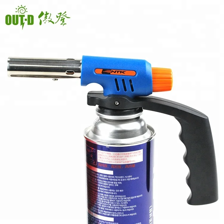 
kitchen portable camping cartridge mini gas torch 