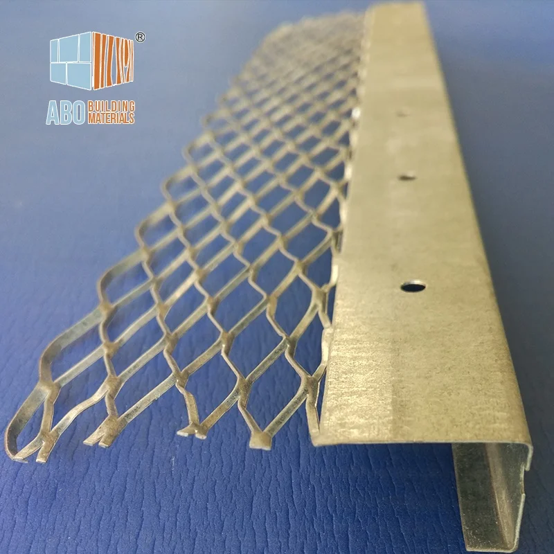 Plaster stop beads Casing beads Expanded flange casing beads