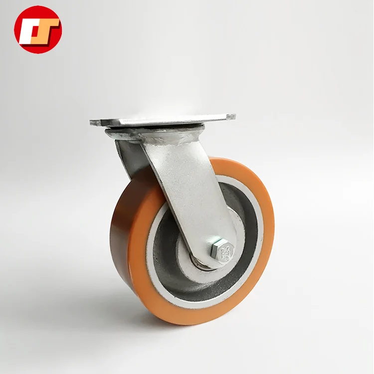ODM OEM Custom Caster Wheel Heavy Duty Durable Swivel PU Caster