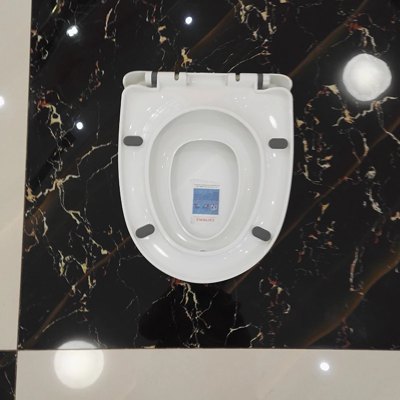 
Plastic ( PP ) Soft Close White Quick Release WC Baby Mother Toilet Seat Covers / Children Kids Toilet Seat 