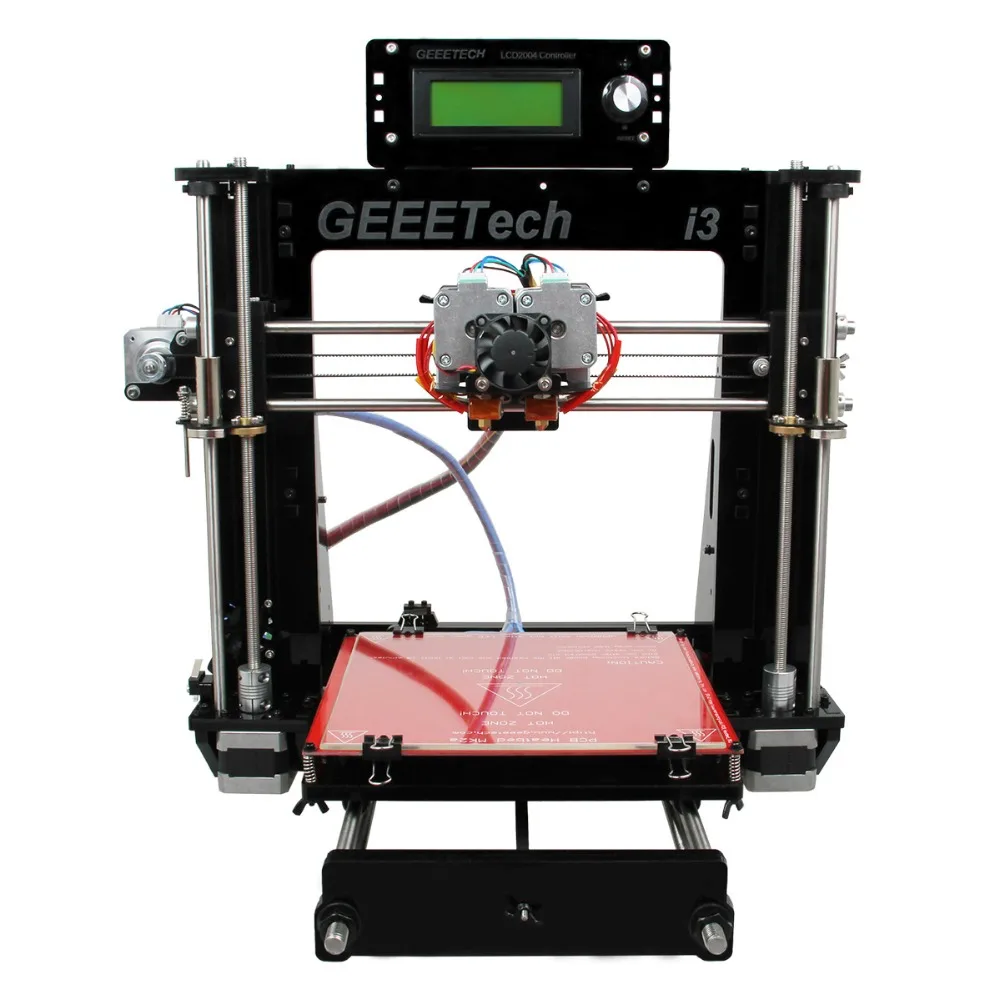 3D-принтер Geeetech shenzhen беспроводной с двумя экструдерами и поддержкой различных нитей